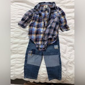Baby bgosh outfit.